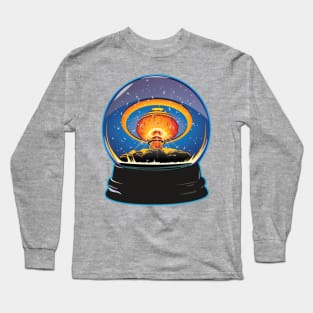 Atomic Snow Globe Long Sleeve T-Shirt